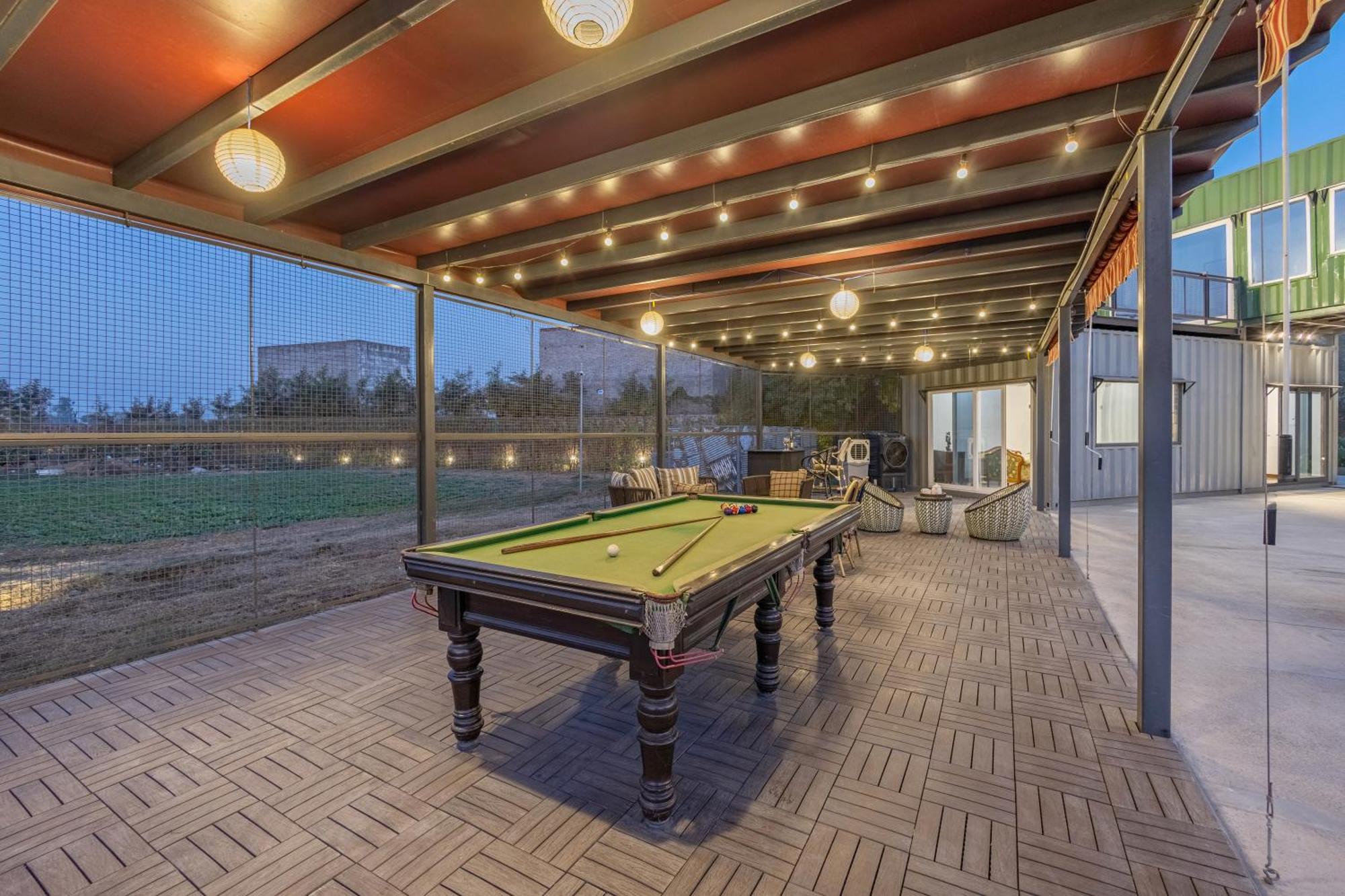 Vila Elivaas Hidden Oasis 4Bhk With Pool, Mud House & Container House Dhauj Exteriér fotografie